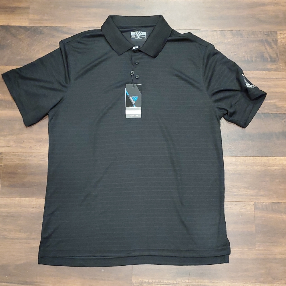 Adidas Men's Black Performance Polo Shirt